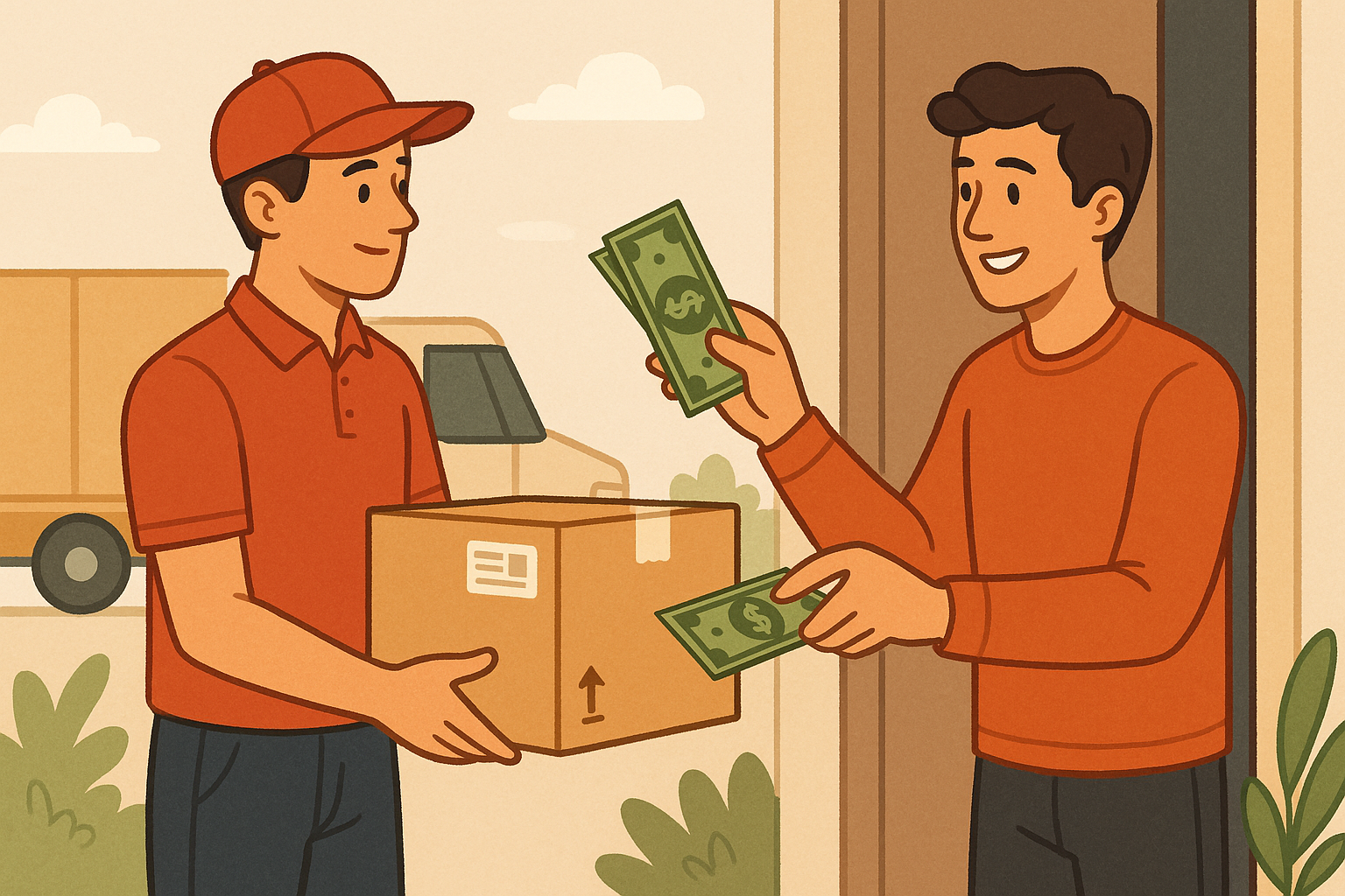 cash on delivery